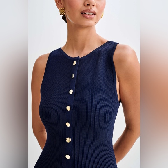 COPY - 💙 RARE! MESHKI “SAWYER”
Sleeveless Buttoned Maxi Dress - Navy
XXS - Picture 3 of 6